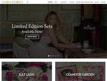 Tablet Screenshot of glamourgarden.com
